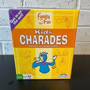 NEW Kids Charades Classic Game Ages 8+ Keep Kids Entertained for Hours SEALED